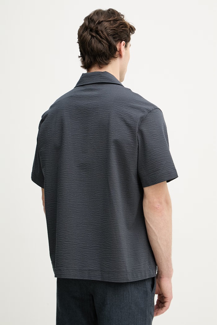 Ρούχα Lacoste Πουκάμισο CH2355 γκρί