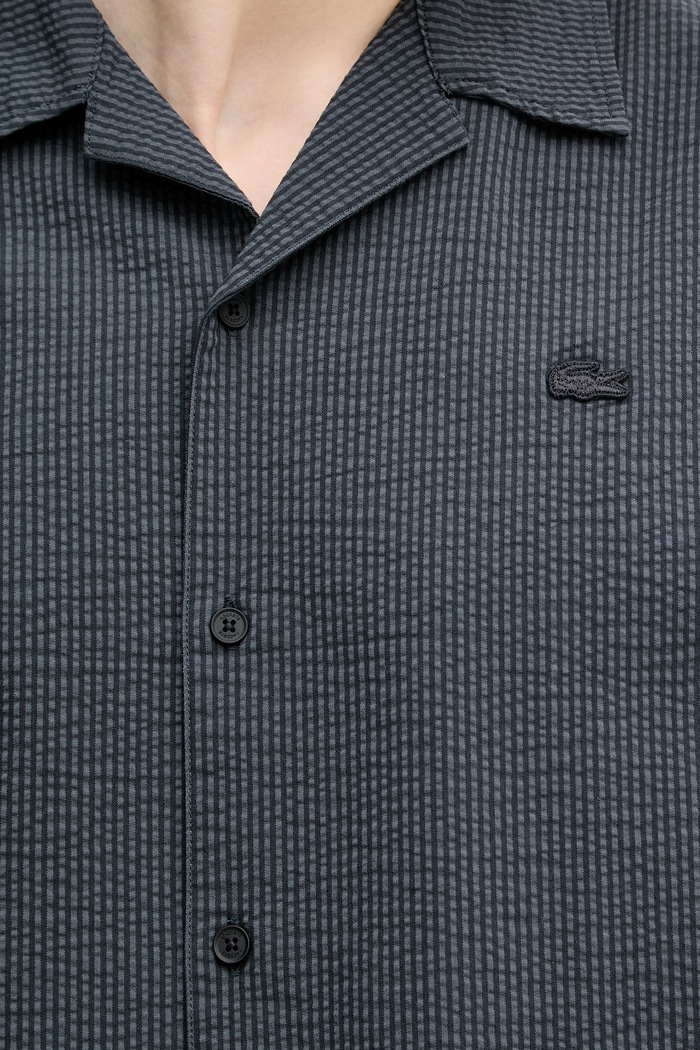Lacoste Πουκάμισο CH2355 γκρί