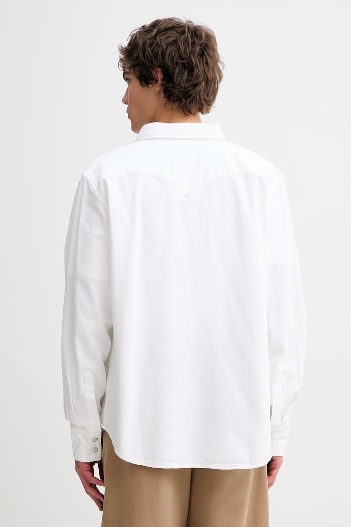 Odzież Levi's koszula jeansowa BARSTOW WESTERN STANDARD 85744.0119 beżowy