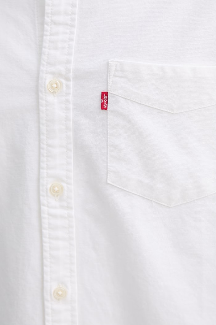 Levi's cămașă din bumbac SUNSET 1 POCKET STANDARD 85746.0000 bej