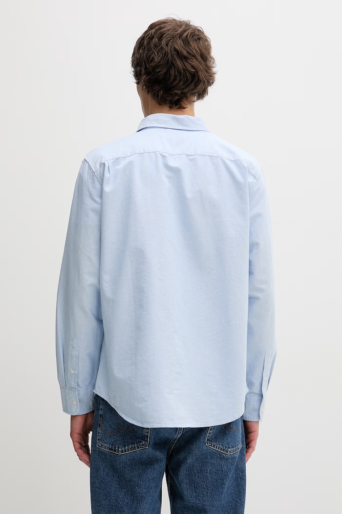 Ρούχα Levi's Ανδρικό βαμβακερό πουκάμισο SUNSET 1 POCKET STANDARD 85746.0157 μπλε