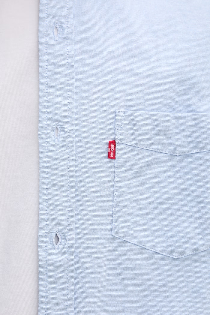 Levi's Ανδρικό βαμβακερό πουκάμισο SUNSET 1 POCKET STANDARD 85746.0157 μπλε