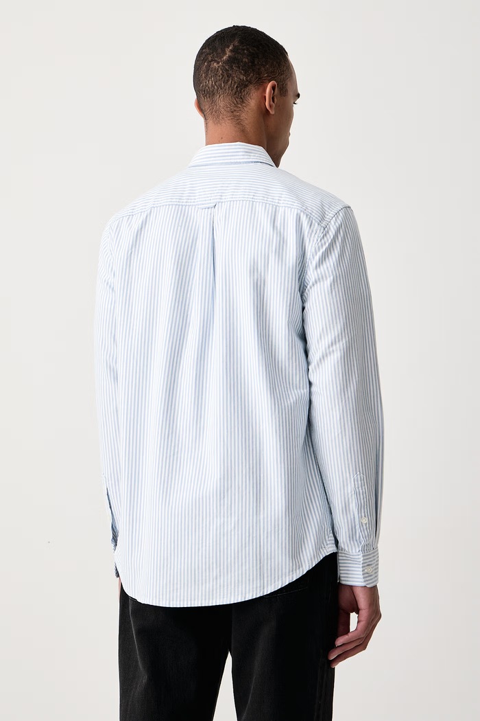 Odzież Tommy Jeans Koszula męska bawełniana DM0DM22790 niebieski