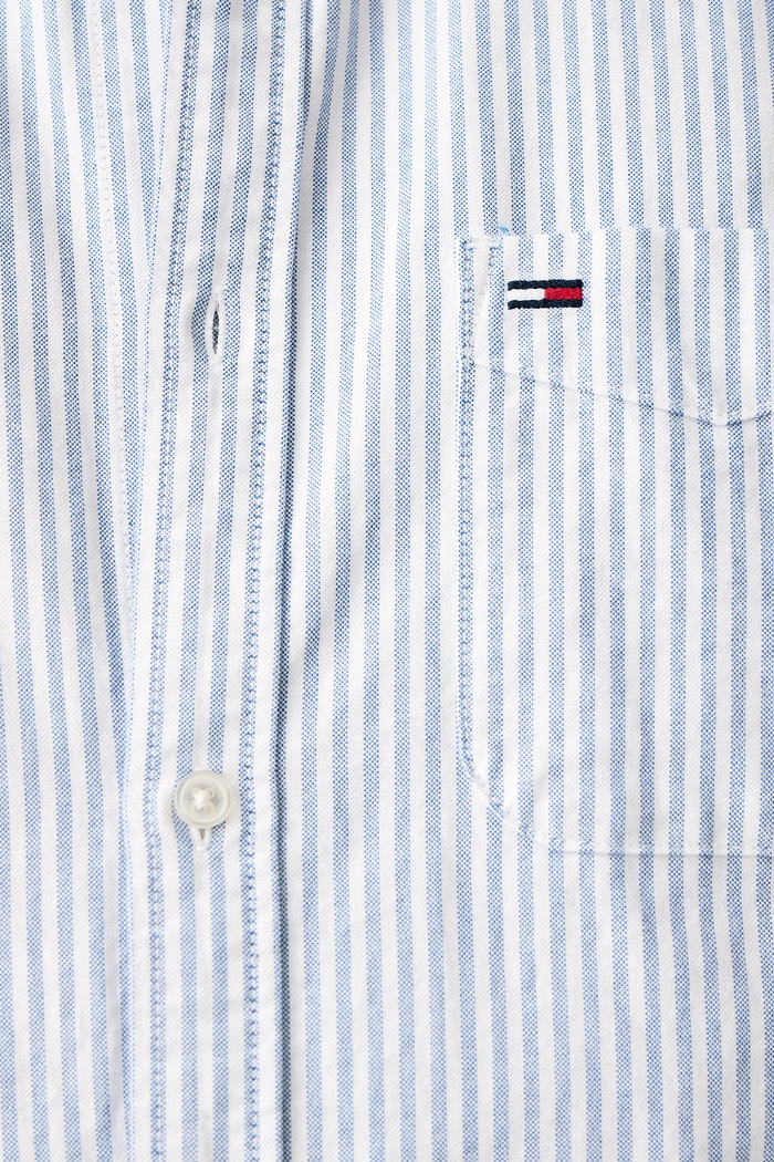 Koszula męska bawełniana Tommy Jeans niebieski DM0DM22790