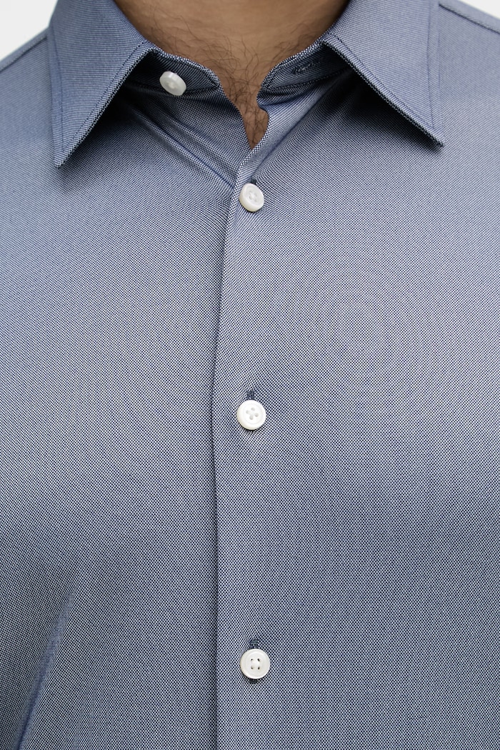 BOSS košeľa pánska ROAN 50560631 tmavomodrá