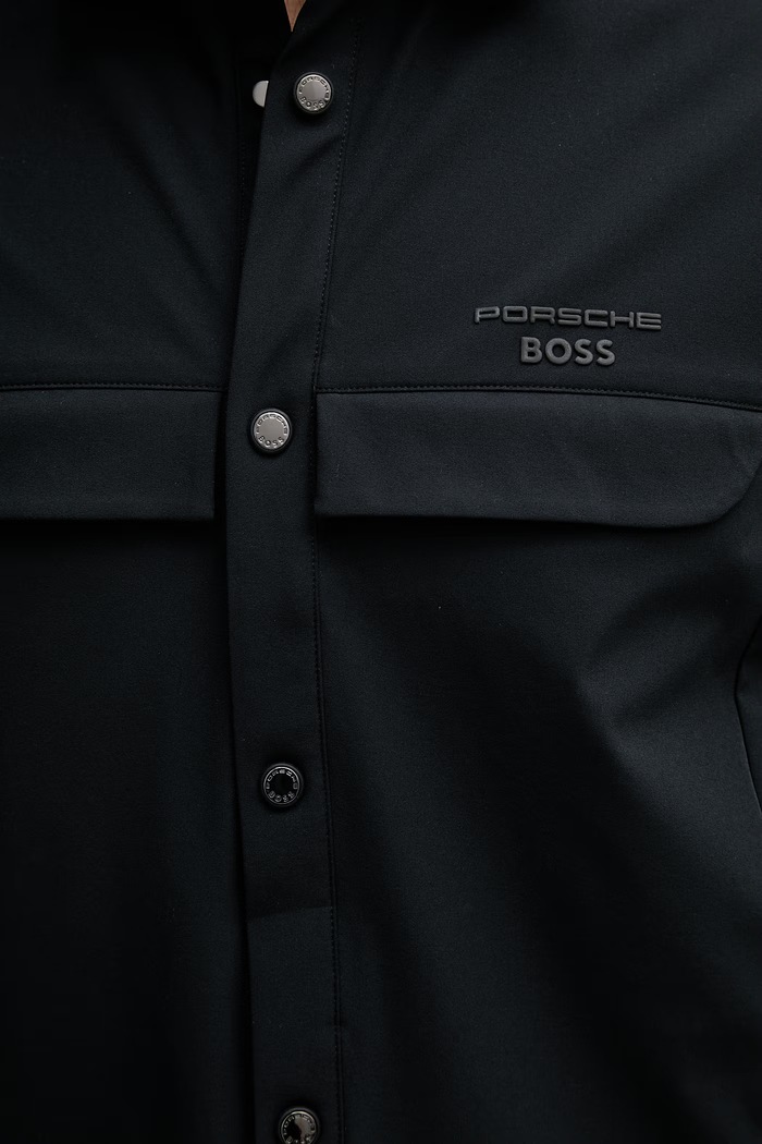 BOSS Green košeľová bunda pánska BOSS X PORSCHE 50560403
