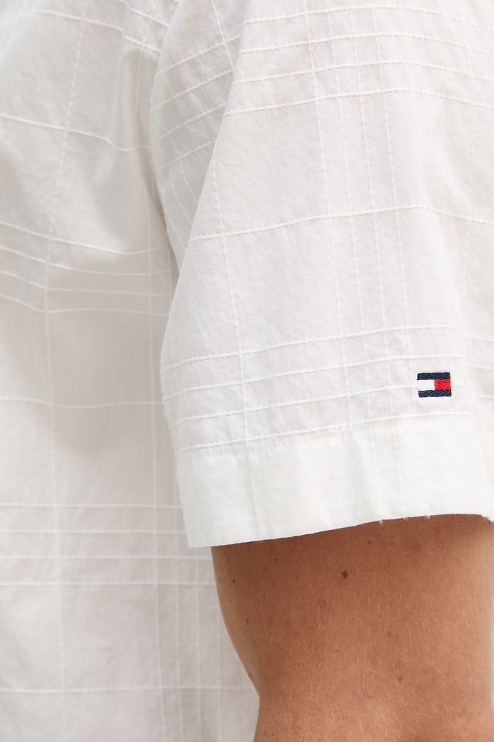 Tommy Hilfiger košeľa dámska bavlnená MW0MW42522 béžová