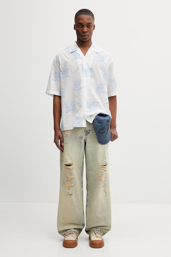 Košeľa Kenzo Shirt SC FG55CH1359EG biela