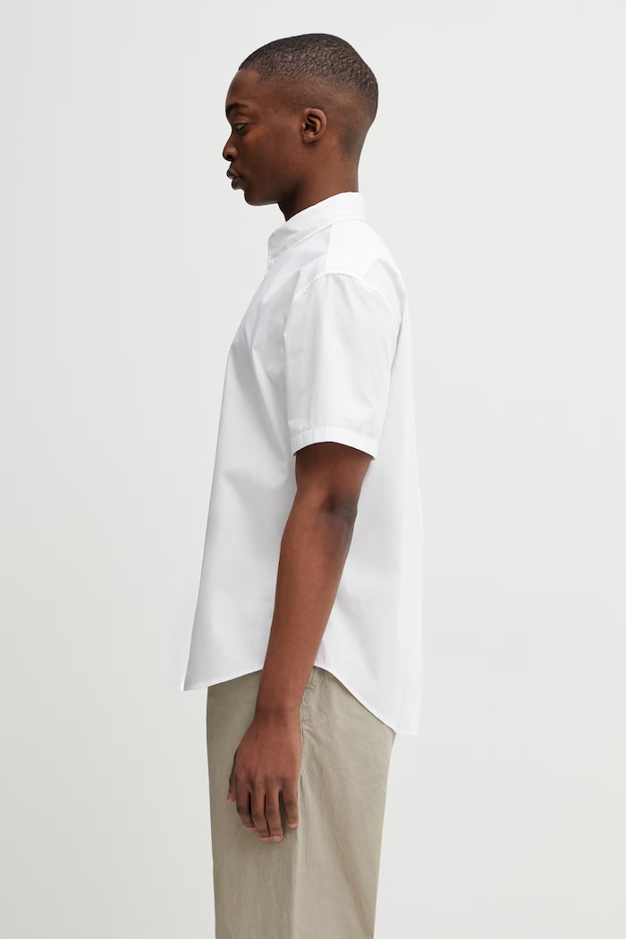 Хлопковая рубашка Kenzo Shirt SC FG55UC1099LG белый SS26