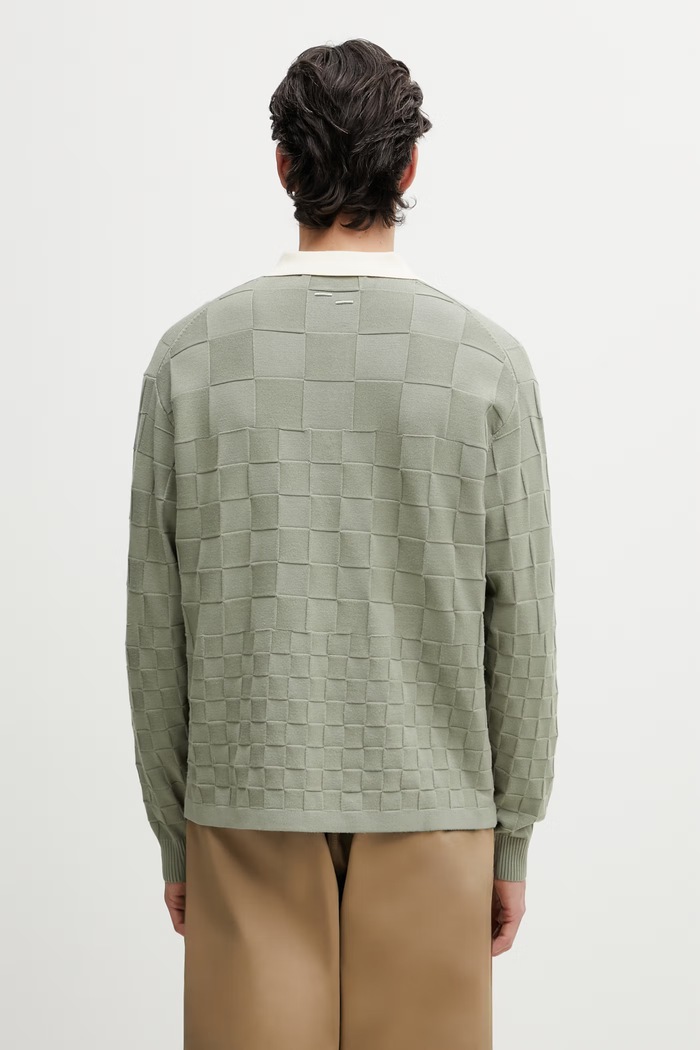 Clothing Filling Pieces Rugby Women's sweater with viscose 412675500243.302 green