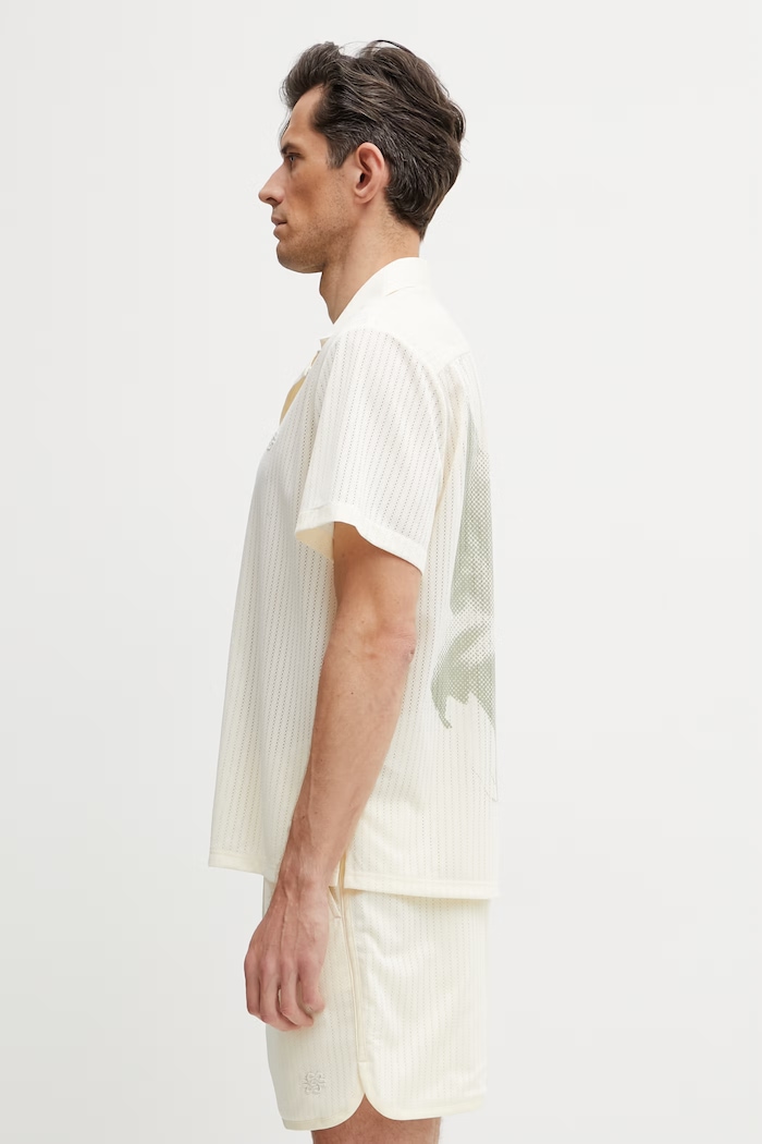Filling Pieces Mesh koszula męska 412655501178.214 beżowy SS26