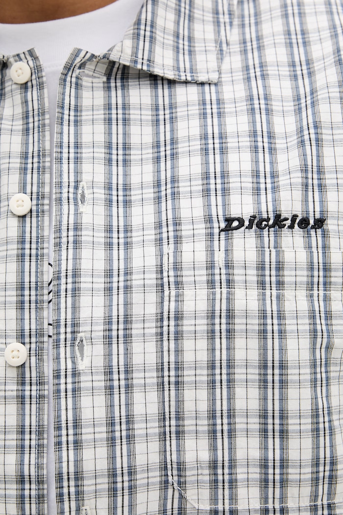 Dickies cămașă din bumbac DK0A885CC481 albastru