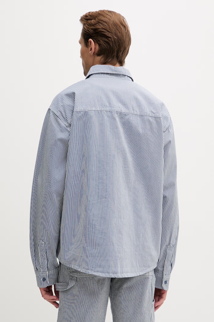Odzież Dickies koszula męska bawełniana DK0A889SRI21 granatowy