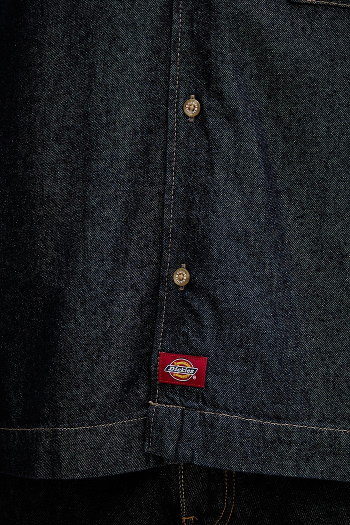 Dickies koszula męska jeansowa DK0A88PHRIN1 granatowy