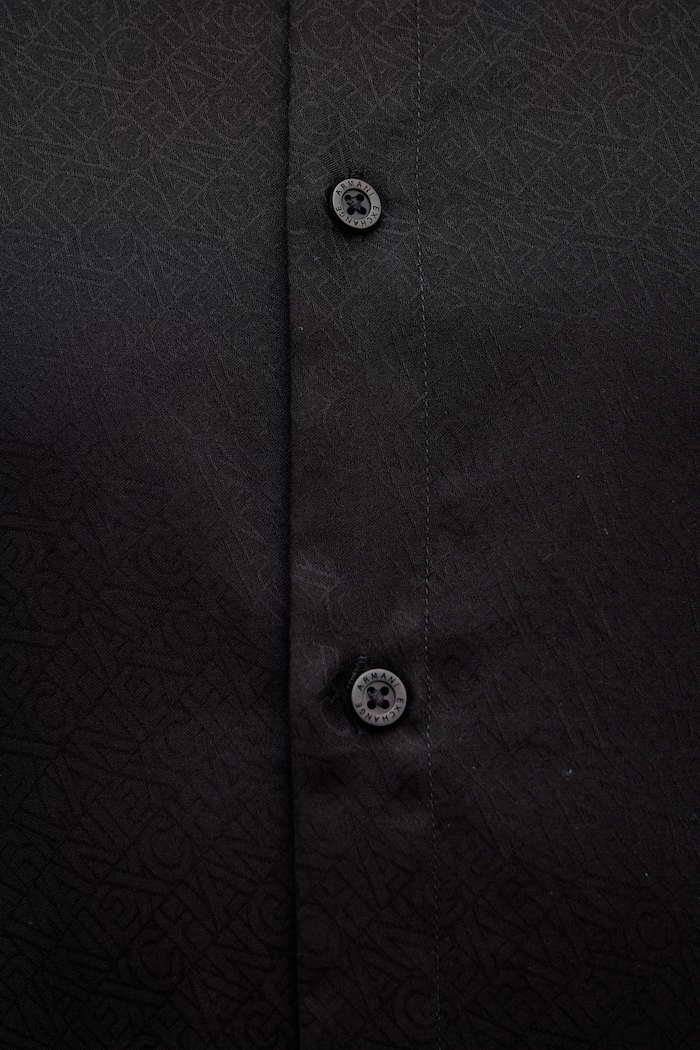 Armani Exchange Košeľa pánska bavlnená XM002263.AF13131 čierna