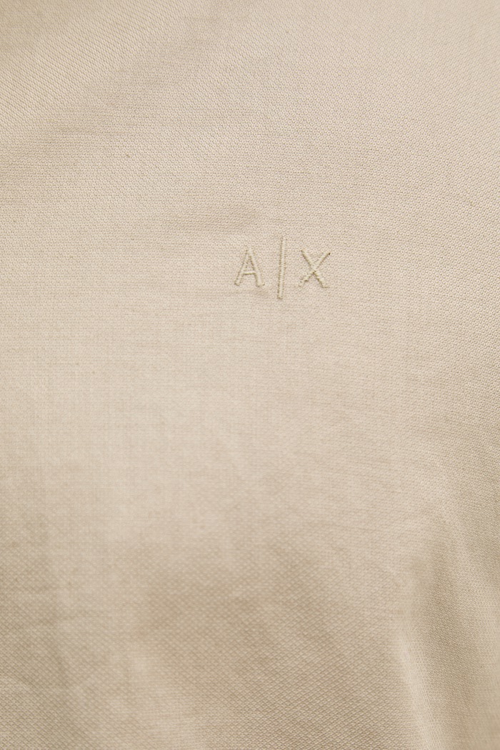 Armani Exchange srajca moška bombažna z elastanom XM002290.AF22863 bež