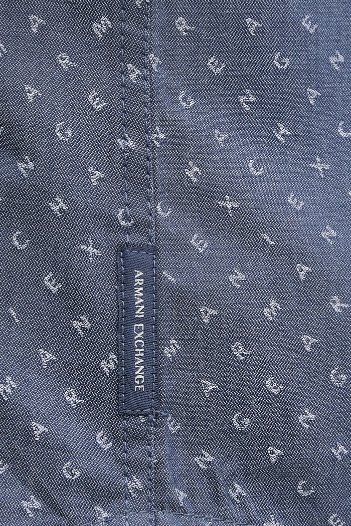 Armani Exchange cămașă pentru bărbați, din bumbac XM002739.AF24681 albastru