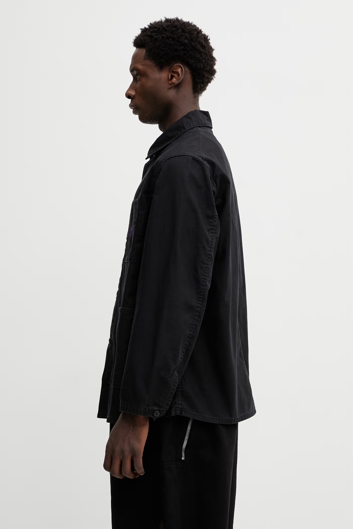 Needles cotton shirt SX168 black SS26