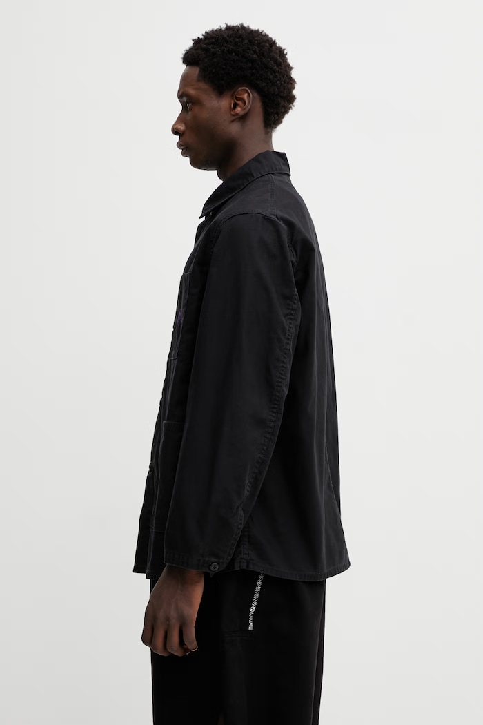 Needles cotton shirt SX168 black SS26