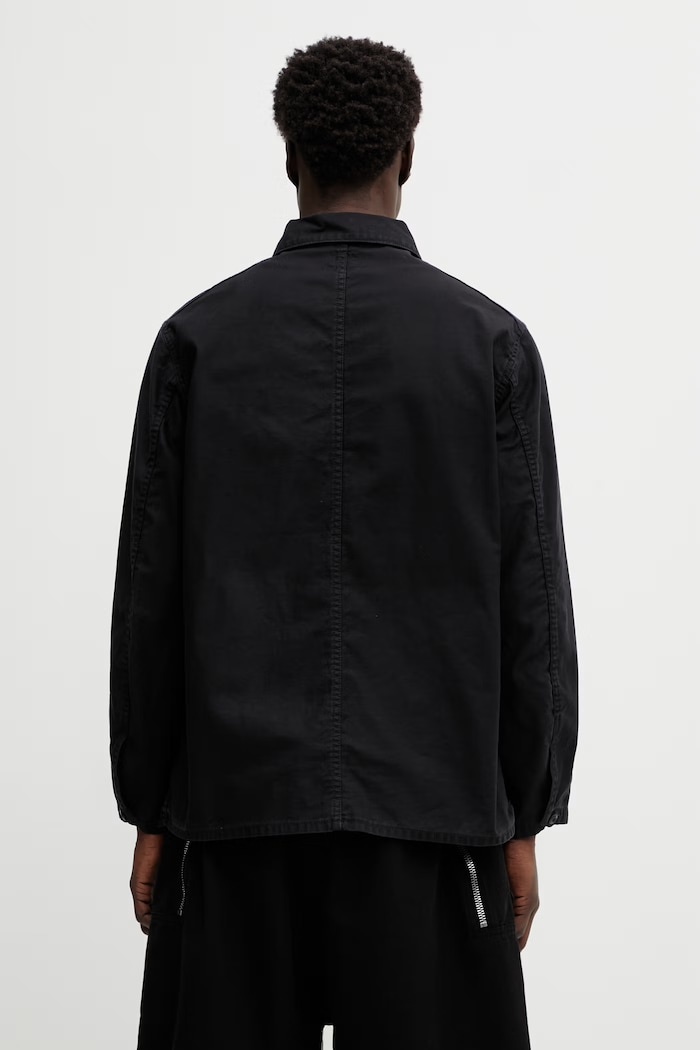 Clothing Needles cotton shirt SX168 black