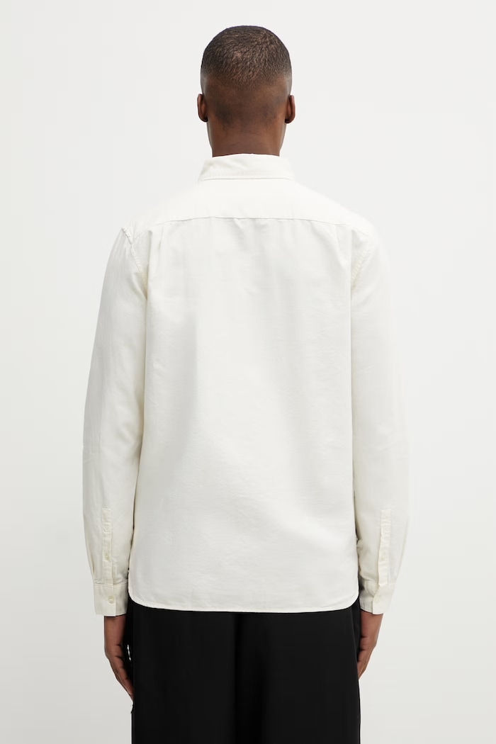 Odzież Fred Perry koszula bawełniana M5516.13B beżowy