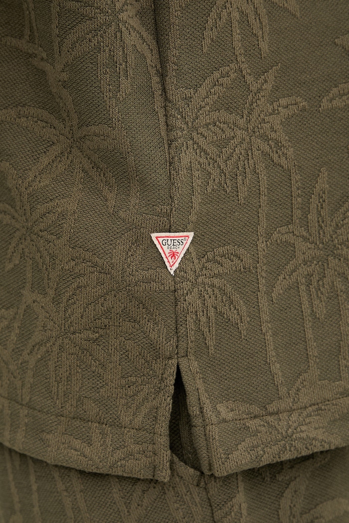 Guess cămașă pentru bărbați F6GP05.KG362 verde
