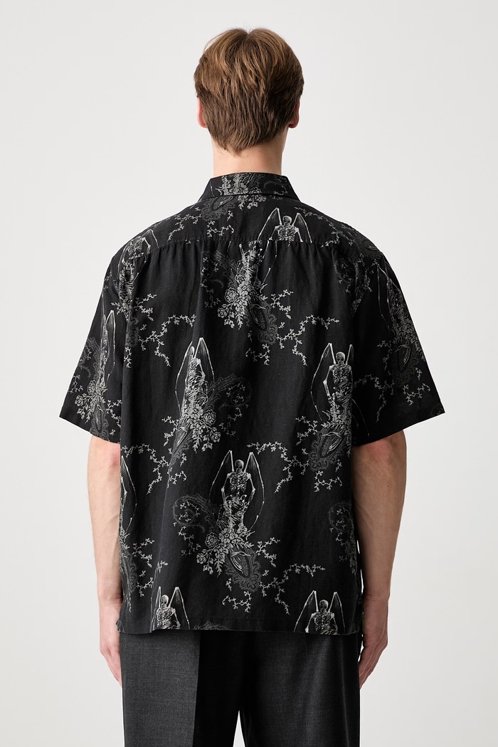 Clothing Our Legacy Every Men's shirt with linen M2262EDP black