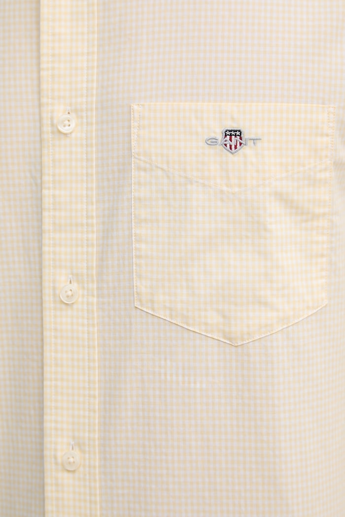 Gant camicia da uomo in cotone 3000150 giallo