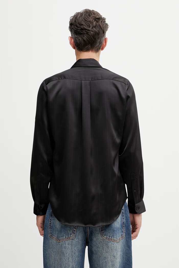 Clothing Martine Rose Classic shirt Men's 401WS37001 black