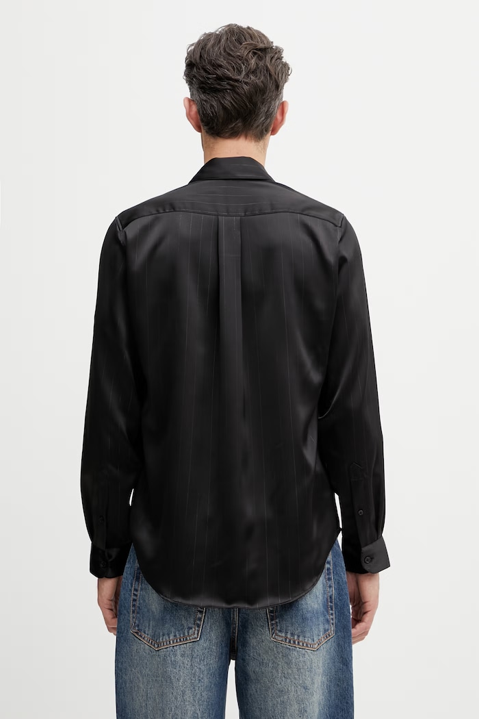 Clothing Martine Rose Classic shirt Men's 401WS37001 black