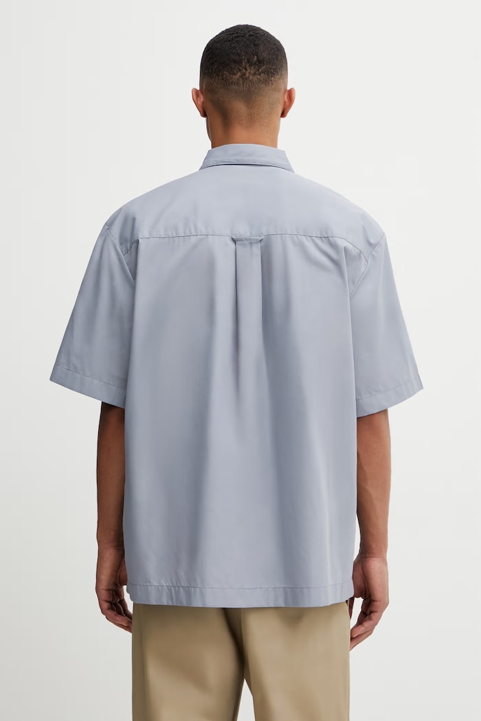 Odzież Carhartt WIP S/S Craft Shirt koszula męska I035232.1NKXX szary