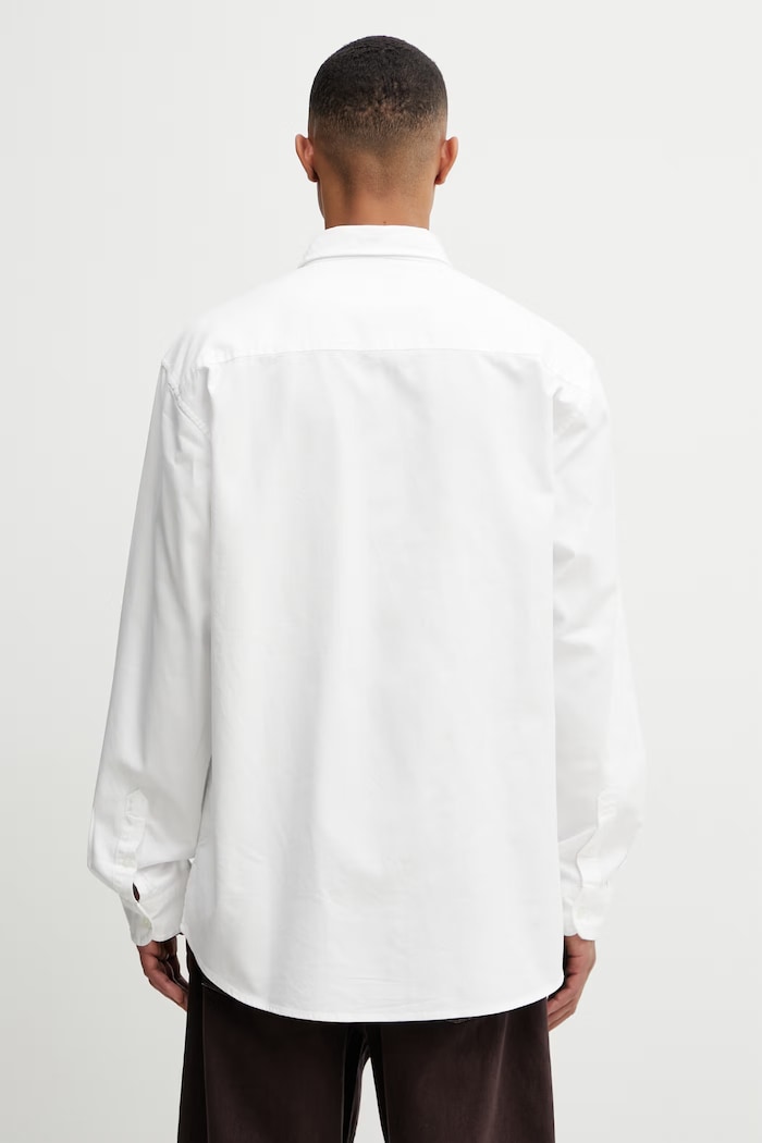 Clothing Carhartt WIP L/S Bolton Shirt cotton Men's I030238.02GD white