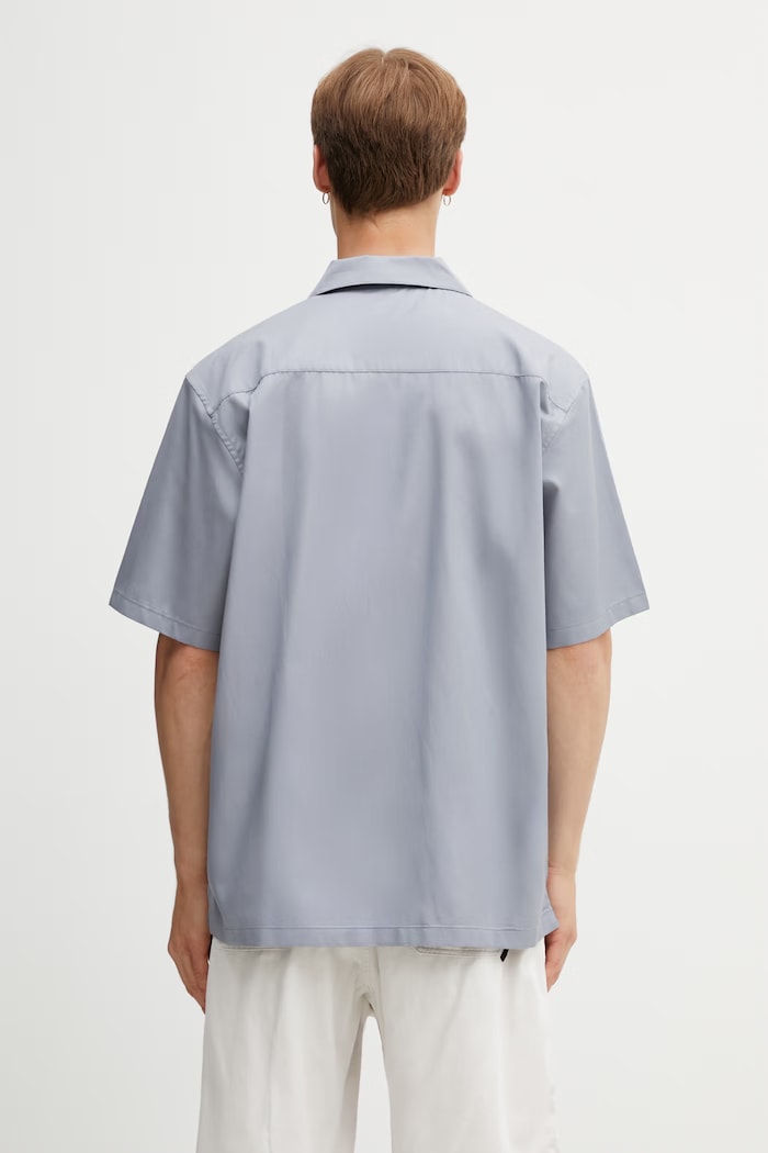 Clothing Carhartt WIP S/S Signet Shirt Men's I036227.1NKXX gray