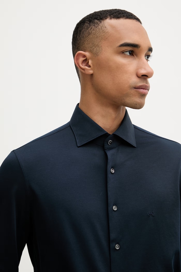 Michael Kors cămașă pentru bărbați bleumarin MK0DS01535