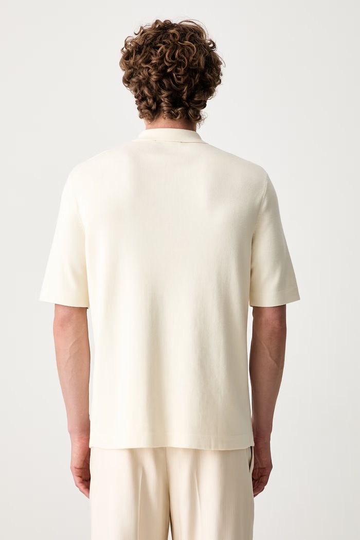 Odzież Fred Perry koszula męska bawełniana K2324 beżowy