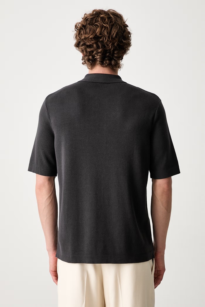 Odzież Fred Perry koszula męska bawełniana K2324 szary