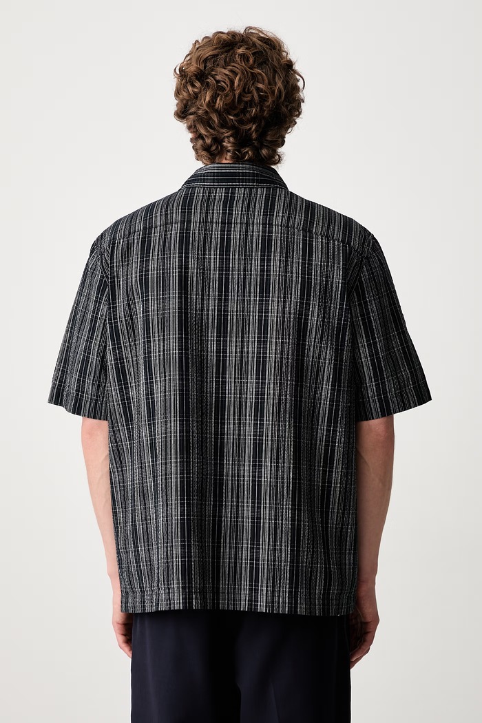 Odzież Fred Perry koszula męska bawełniana M2470 granatowy