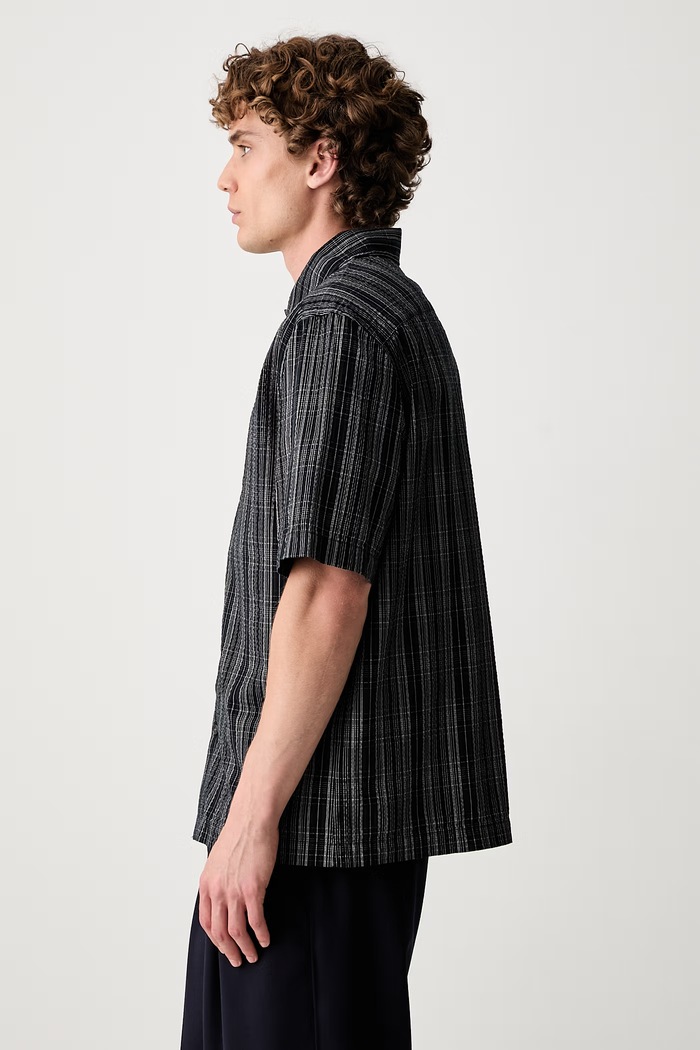 Fred Perry koszula męska bawełniana granatowy M2470