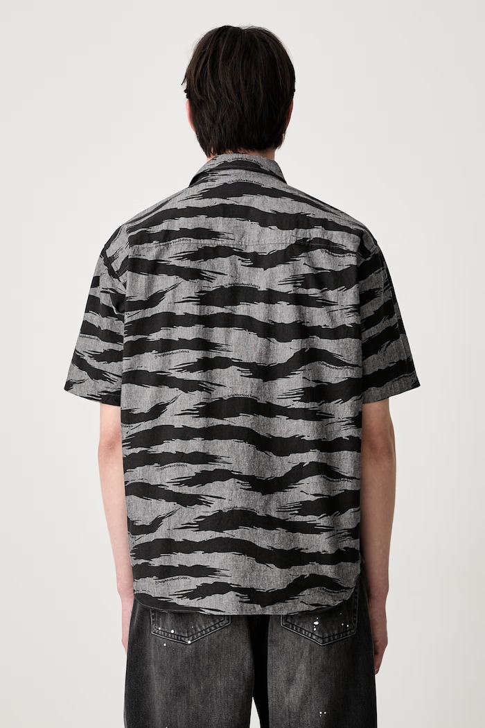 Abbigliamento Neighborhood camicia in cotone da uomo 261TSNH.SHM11 nero