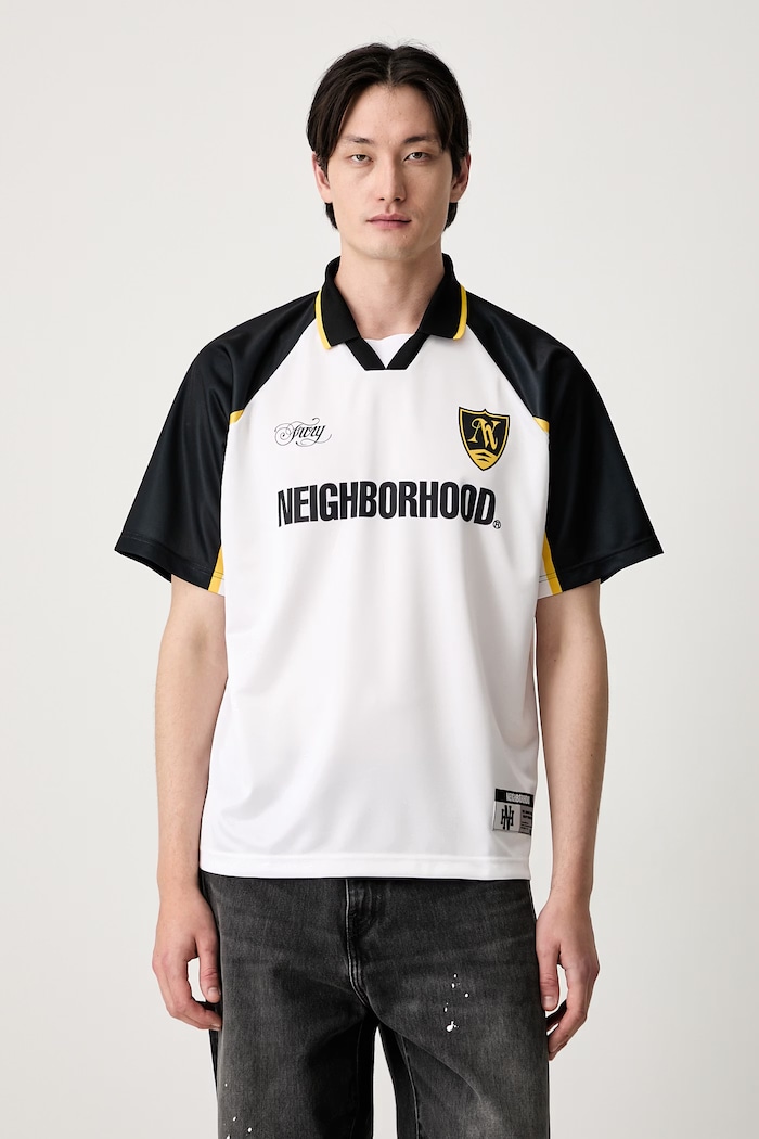 Neighborhood T-shirt męski biały 261FPNH.CSM14