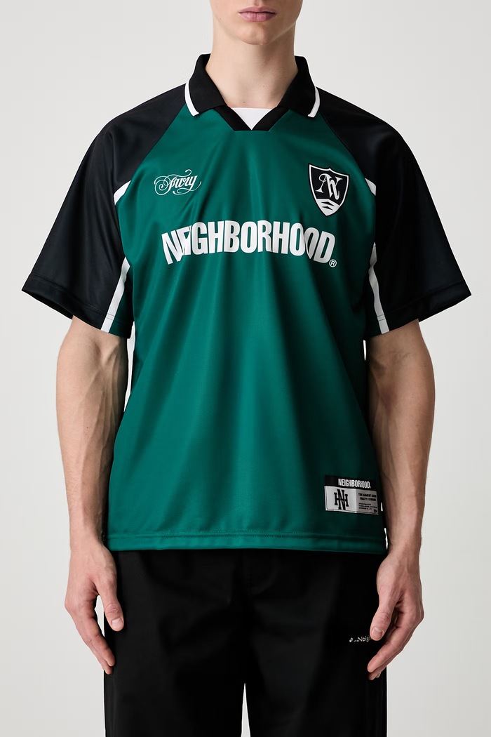 Neighborhood t-shirt Men's green 261FPNH.CSM14