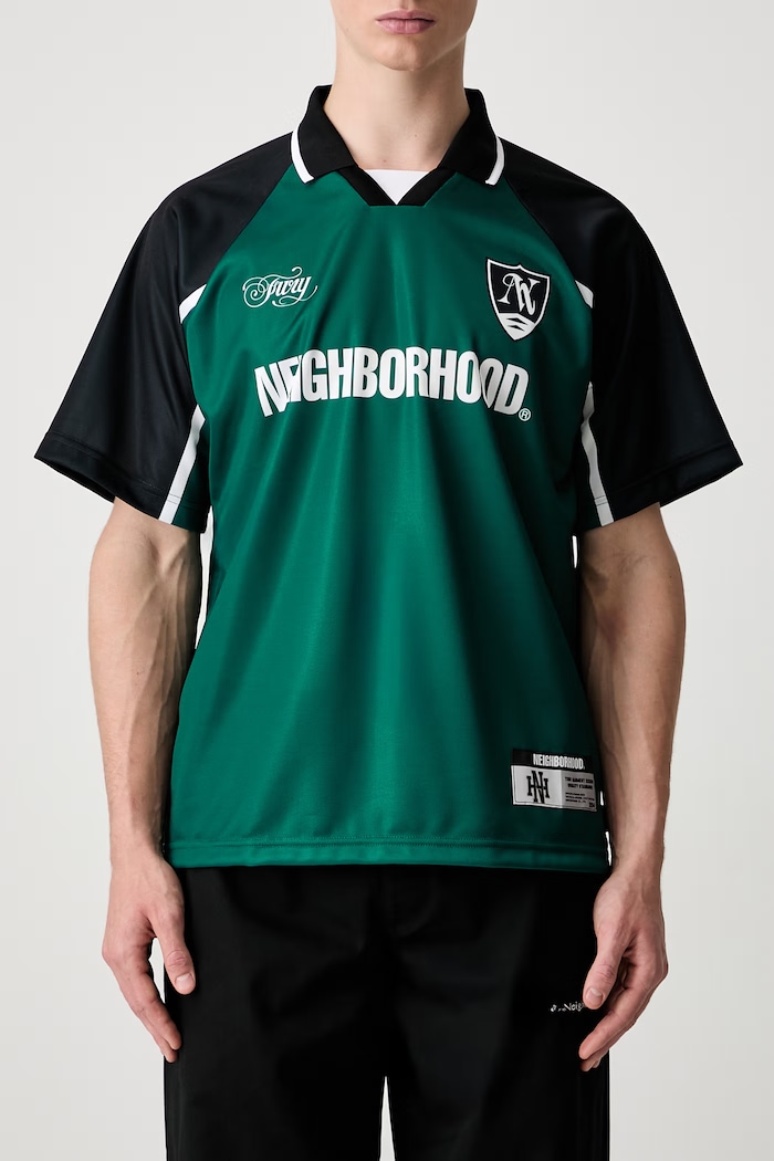 Neighborhood t-shirt Men's green 261FPNH.CSM14