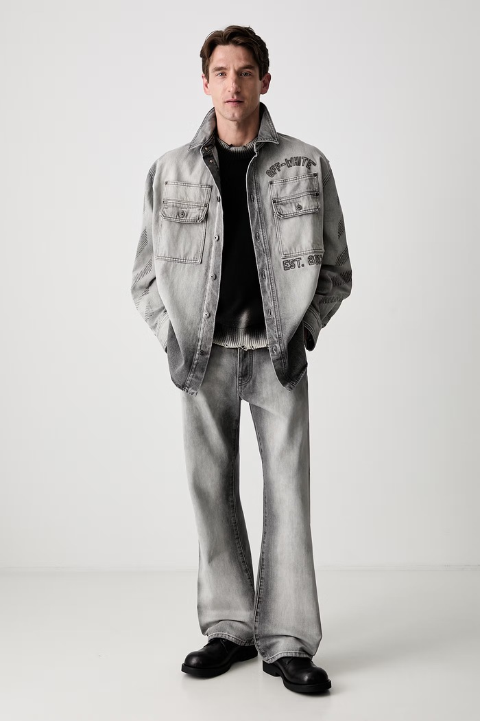 Off-White shirt denim Men's 44MYD05VS26D003020