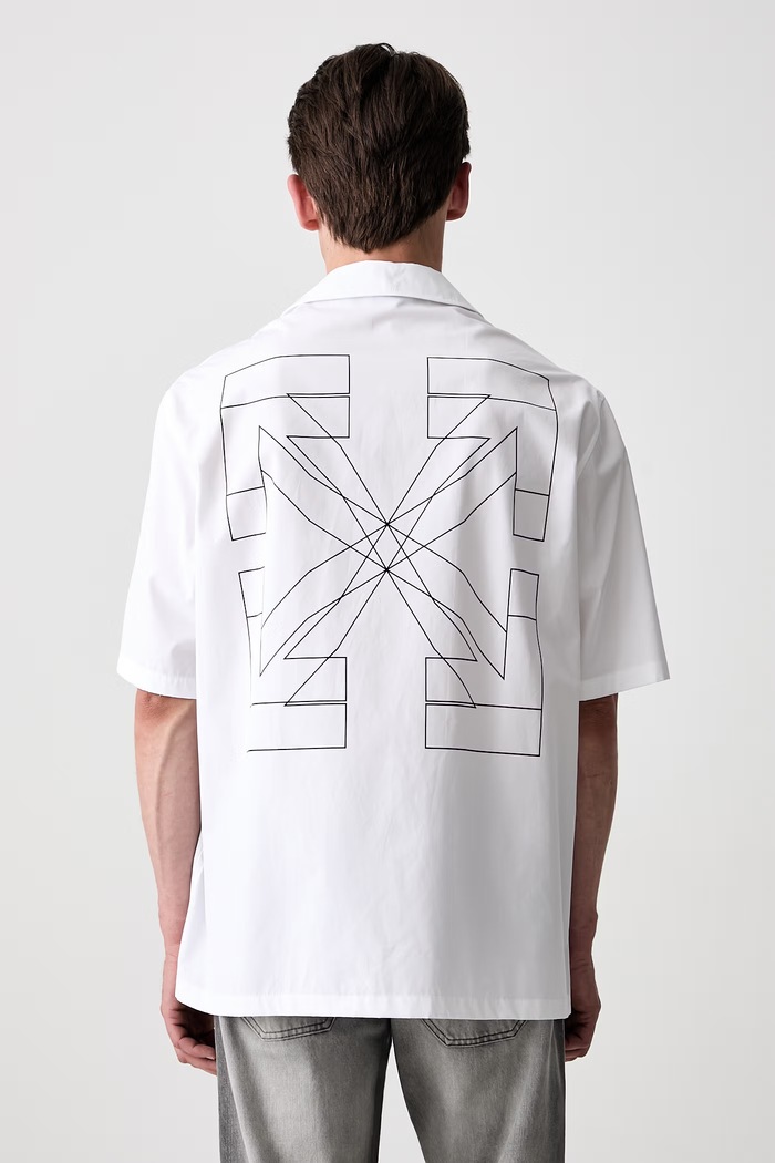 Clothing Off-White shirt cotton Men's 44XGG01FS26F001100 white