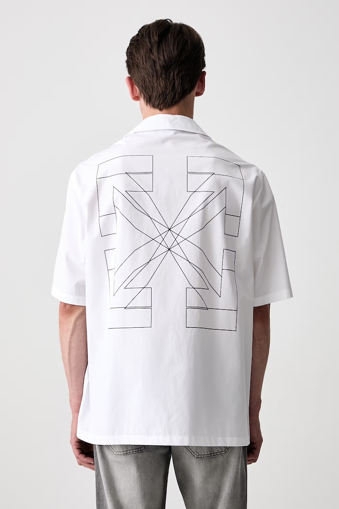 Clothing Off-White shirt cotton Men's 44XGG01FS26F001100 white