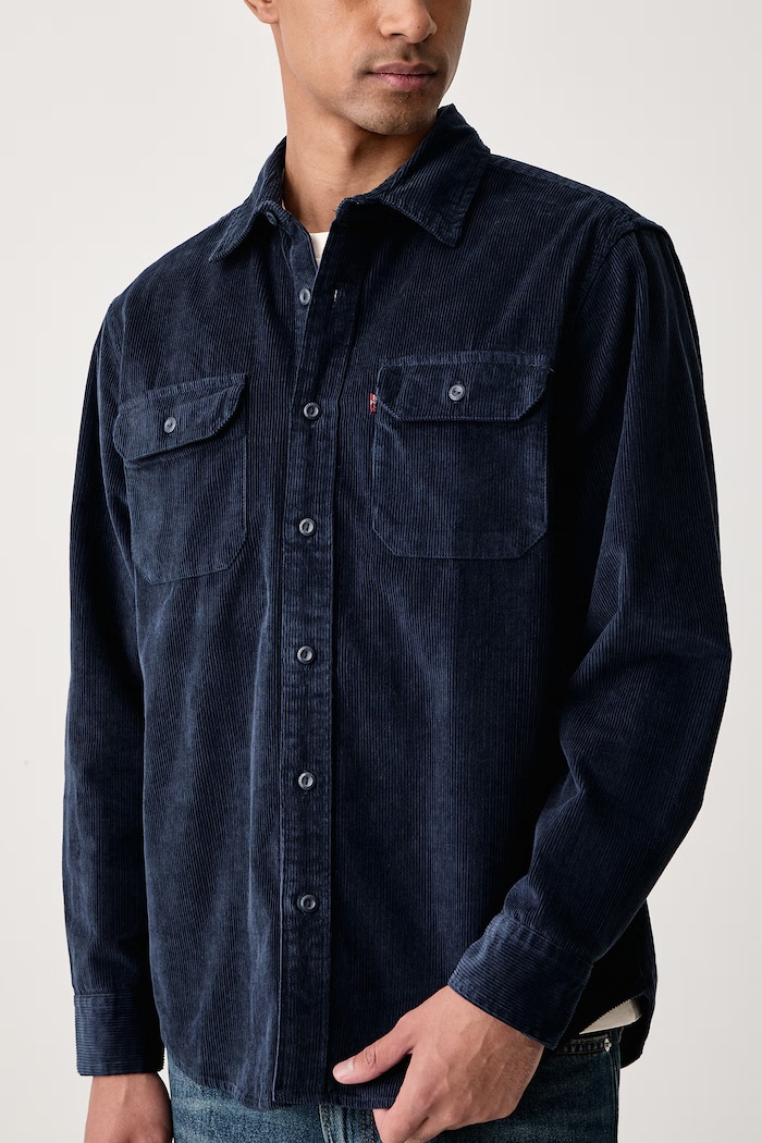 Koszula sztruksowa CLASSIC WORKER Levi's 19587 granatowy