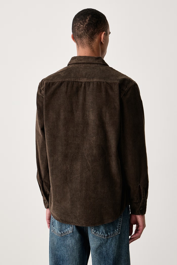 Odzież Levi's Koszula sztruksowa CLASSIC WORKER 19587 brązowy