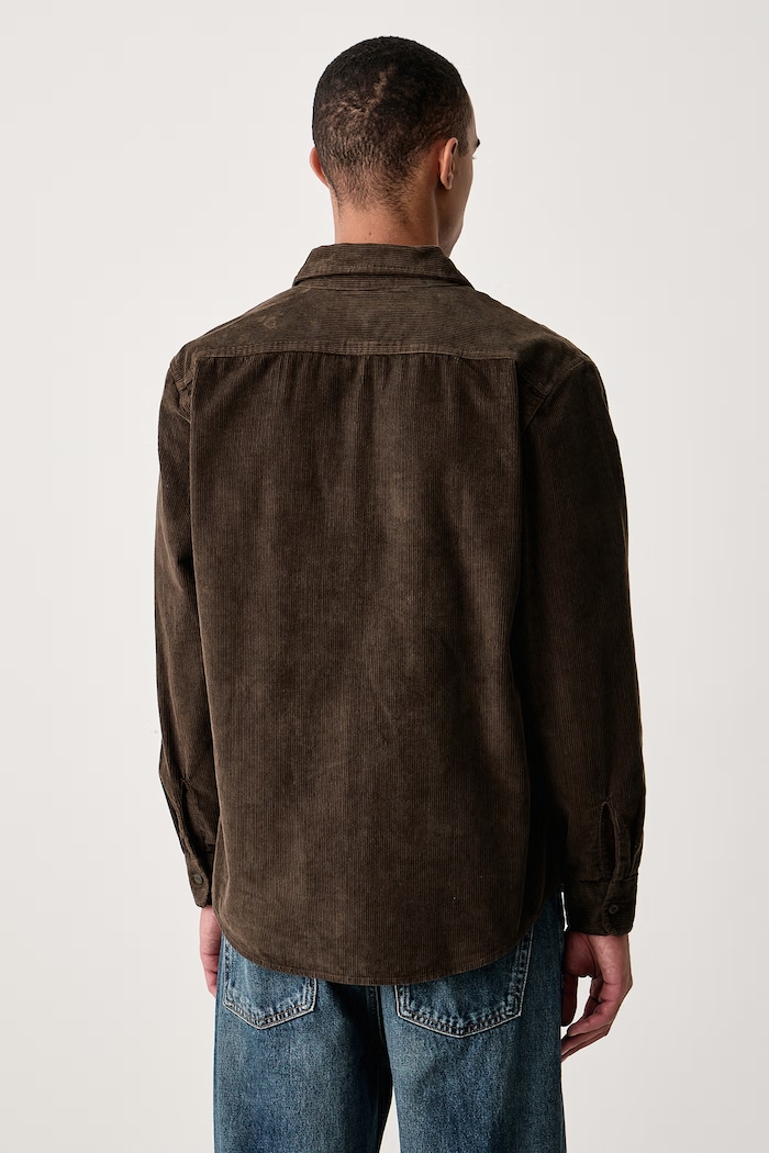 Odzież Levi's Koszula sztruksowa CLASSIC WORKER 19587 brązowy