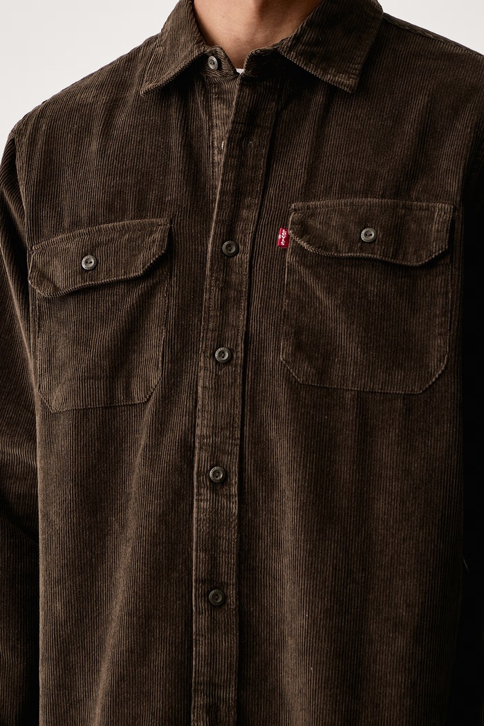 Koszula sztruksowa CLASSIC WORKER Levi's 19587 brązowy