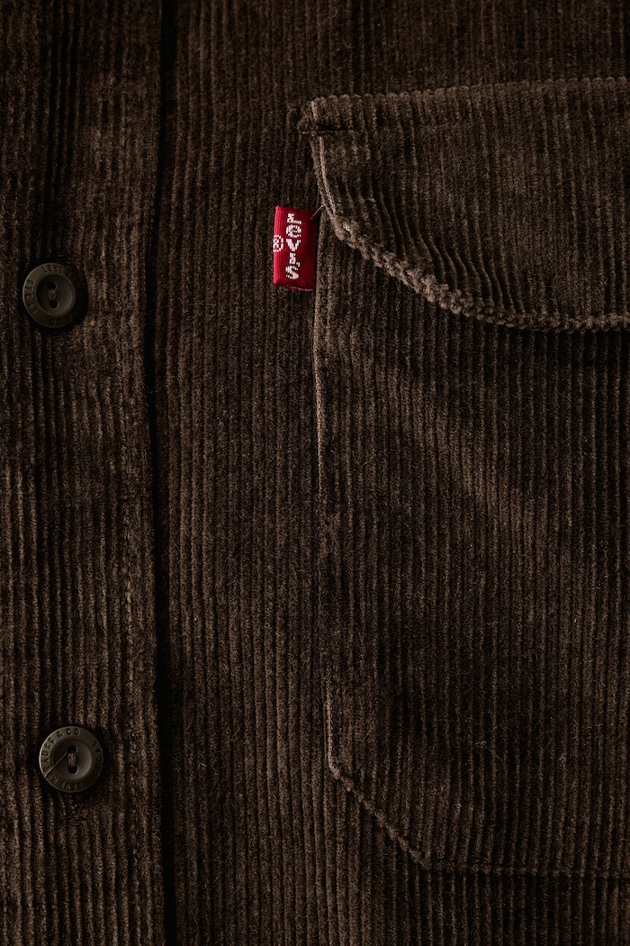 Koszula sztruksowa CLASSIC WORKER Levi's brązowy 19587